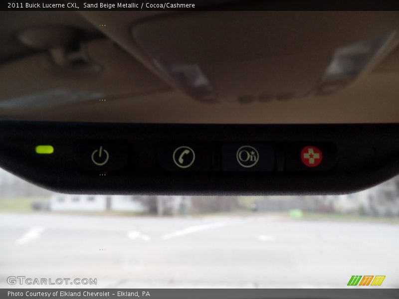 Sand Beige Metallic / Cocoa/Cashmere 2011 Buick Lucerne CXL
