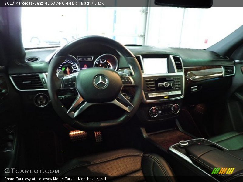 Black / Black 2013 Mercedes-Benz ML 63 AMG 4Matic