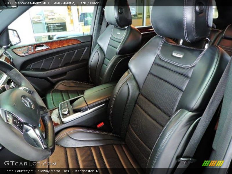 Front Seat of 2013 ML 63 AMG 4Matic