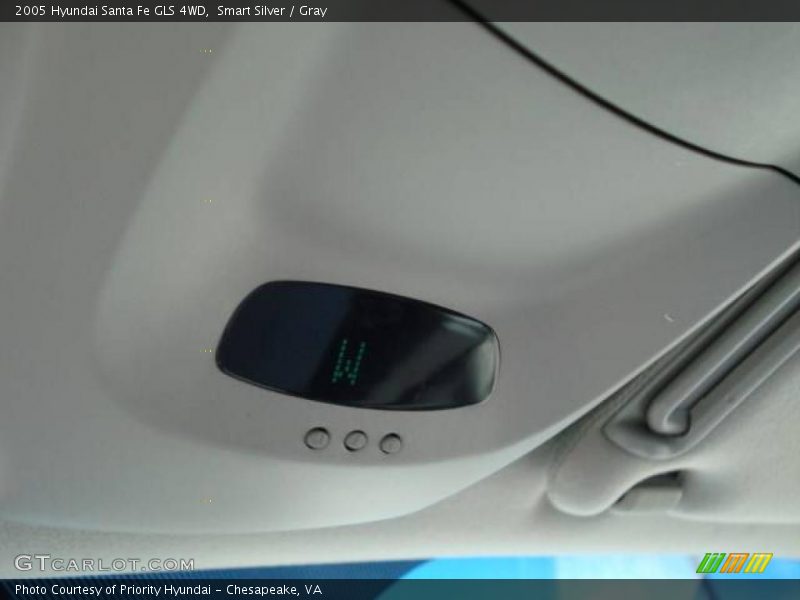 Smart Silver / Gray 2005 Hyundai Santa Fe GLS 4WD