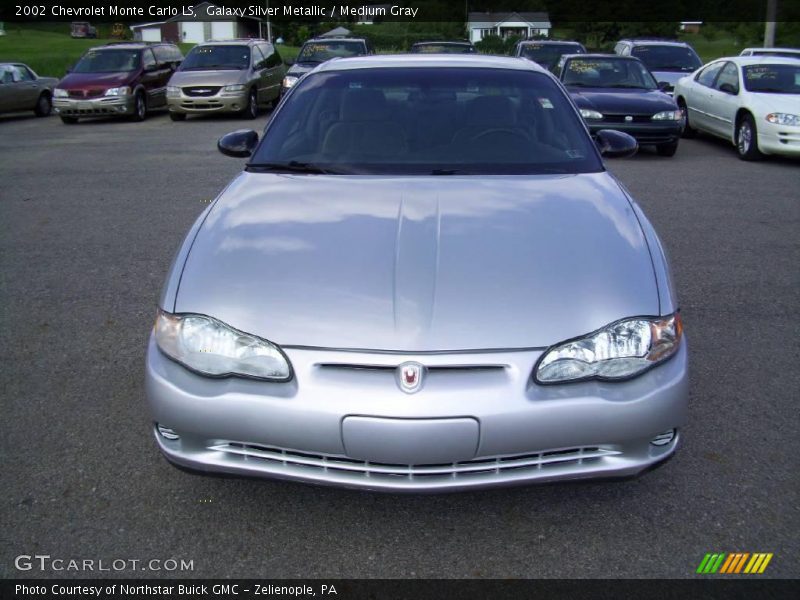 Galaxy Silver Metallic / Medium Gray 2002 Chevrolet Monte Carlo LS