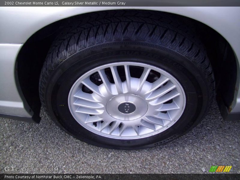 Galaxy Silver Metallic / Medium Gray 2002 Chevrolet Monte Carlo LS