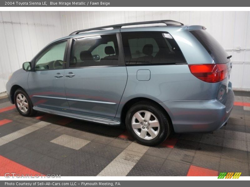 Blue Mirage Metallic / Fawn Beige 2004 Toyota Sienna LE