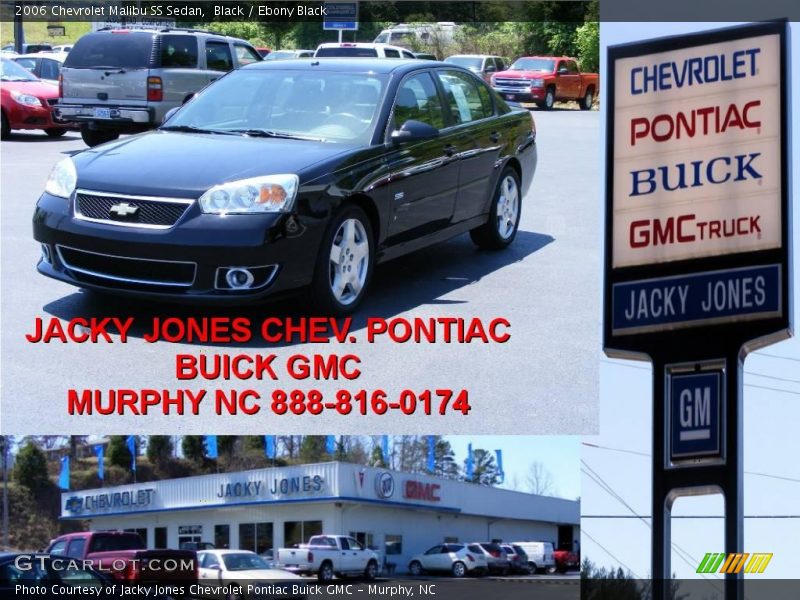 Black / Ebony Black 2006 Chevrolet Malibu SS Sedan