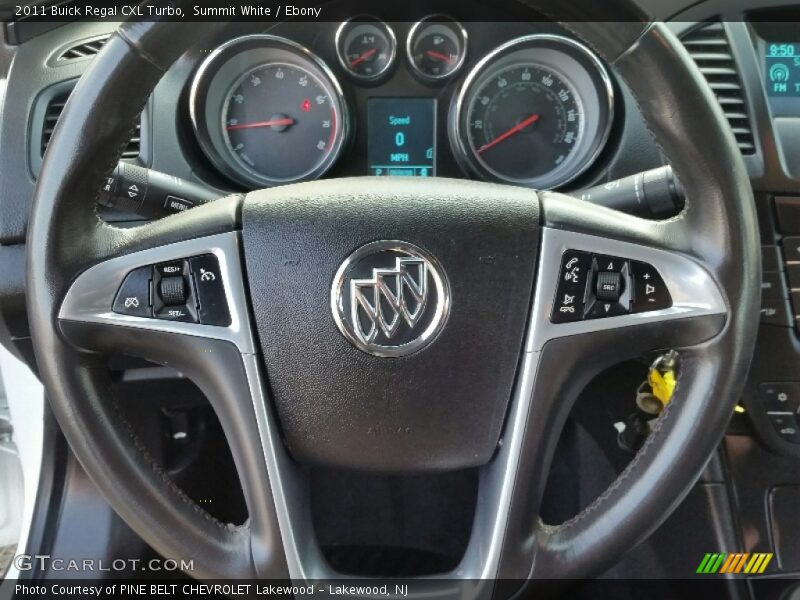 Summit White / Ebony 2011 Buick Regal CXL Turbo