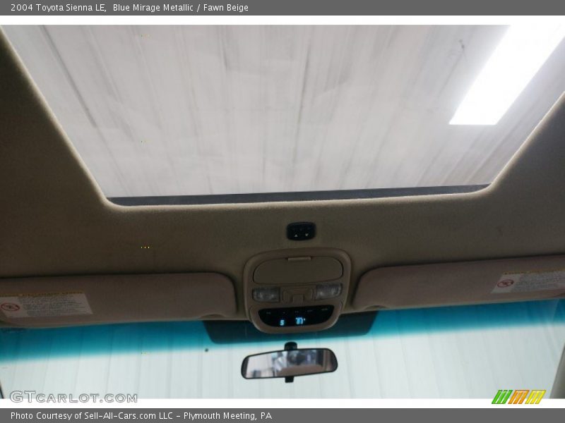 Blue Mirage Metallic / Fawn Beige 2004 Toyota Sienna LE