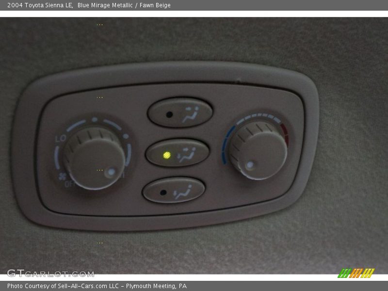 Blue Mirage Metallic / Fawn Beige 2004 Toyota Sienna LE