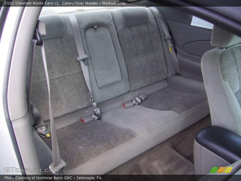 Galaxy Silver Metallic / Medium Gray 2002 Chevrolet Monte Carlo LS