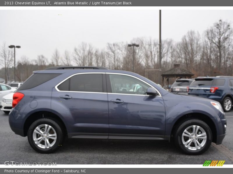 Atlantis Blue Metallic / Light Titanium/Jet Black 2013 Chevrolet Equinox LT