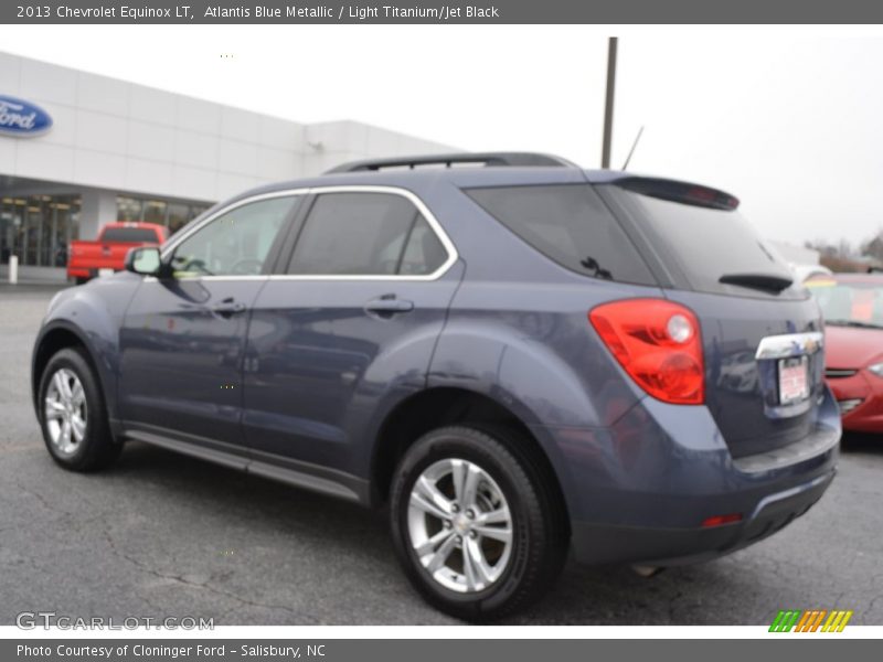 Atlantis Blue Metallic / Light Titanium/Jet Black 2013 Chevrolet Equinox LT