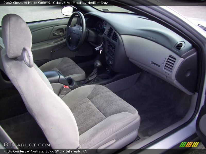 Galaxy Silver Metallic / Medium Gray 2002 Chevrolet Monte Carlo LS