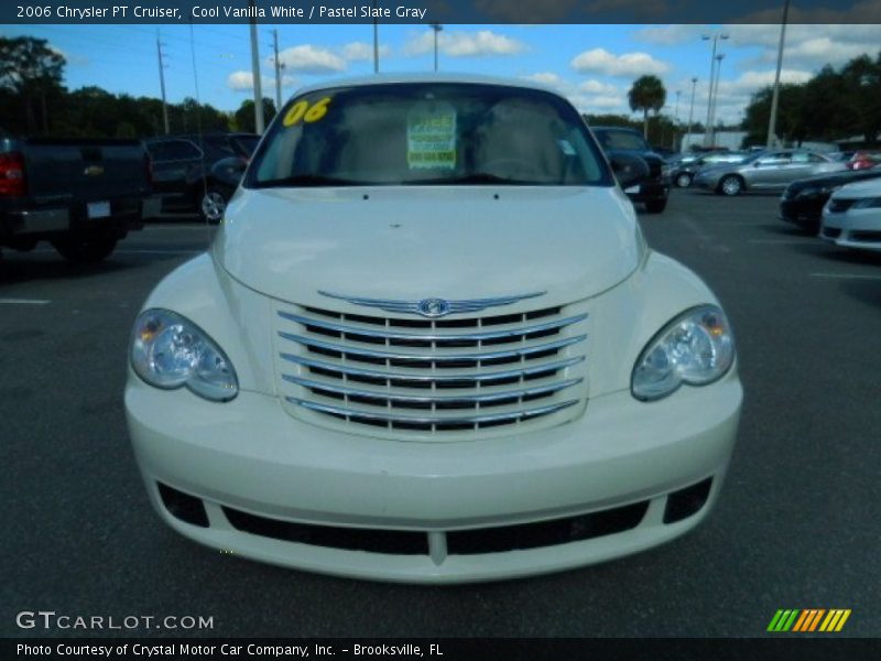 Cool Vanilla White / Pastel Slate Gray 2006 Chrysler PT Cruiser