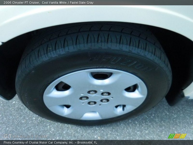 Cool Vanilla White / Pastel Slate Gray 2006 Chrysler PT Cruiser