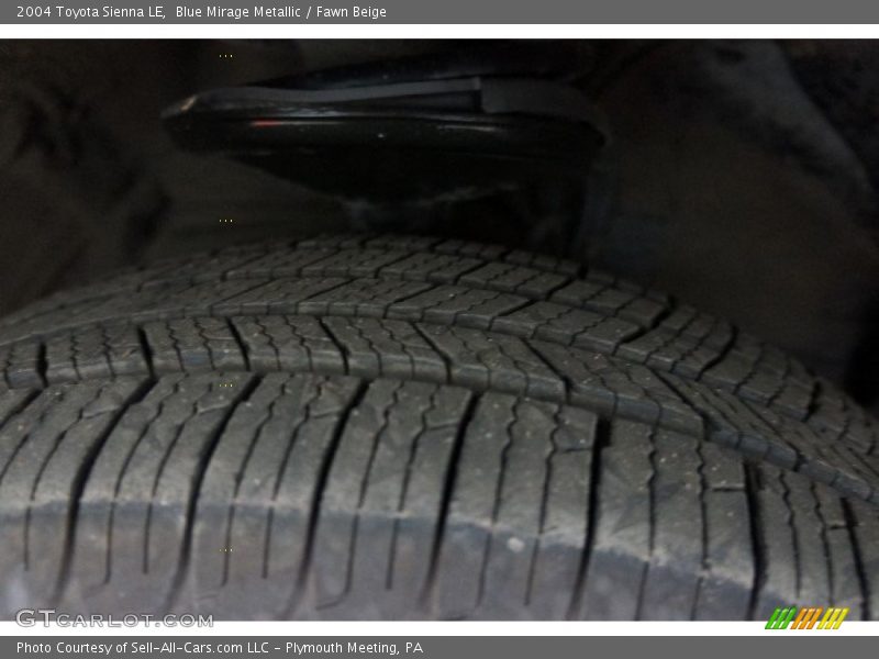 Blue Mirage Metallic / Fawn Beige 2004 Toyota Sienna LE