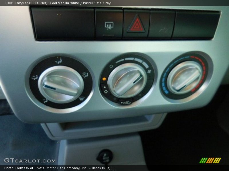 Cool Vanilla White / Pastel Slate Gray 2006 Chrysler PT Cruiser