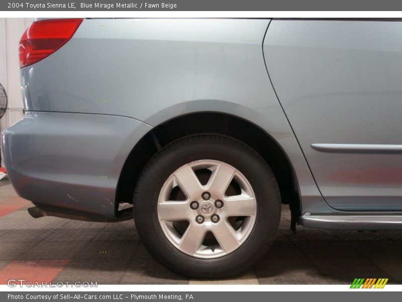 Blue Mirage Metallic / Fawn Beige 2004 Toyota Sienna LE
