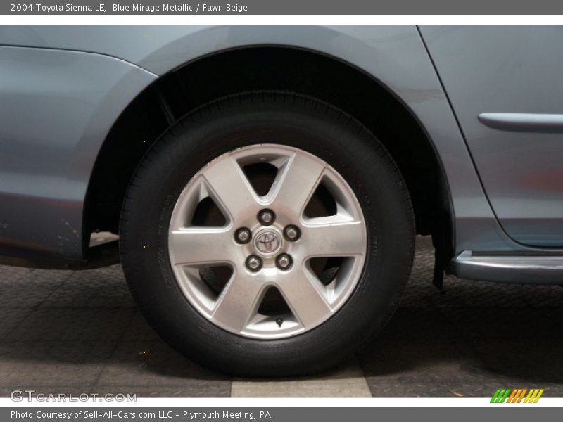 Blue Mirage Metallic / Fawn Beige 2004 Toyota Sienna LE
