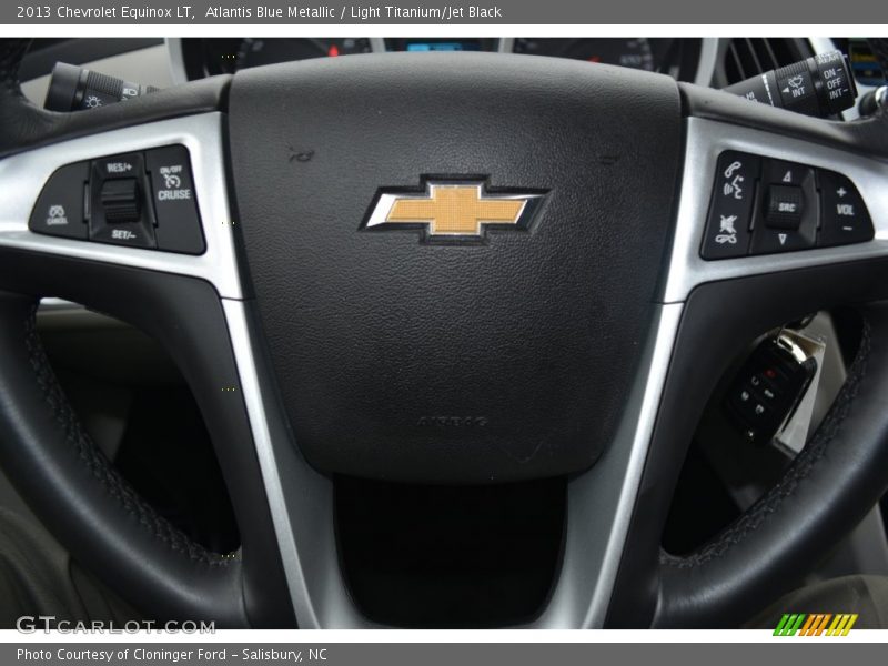 Atlantis Blue Metallic / Light Titanium/Jet Black 2013 Chevrolet Equinox LT