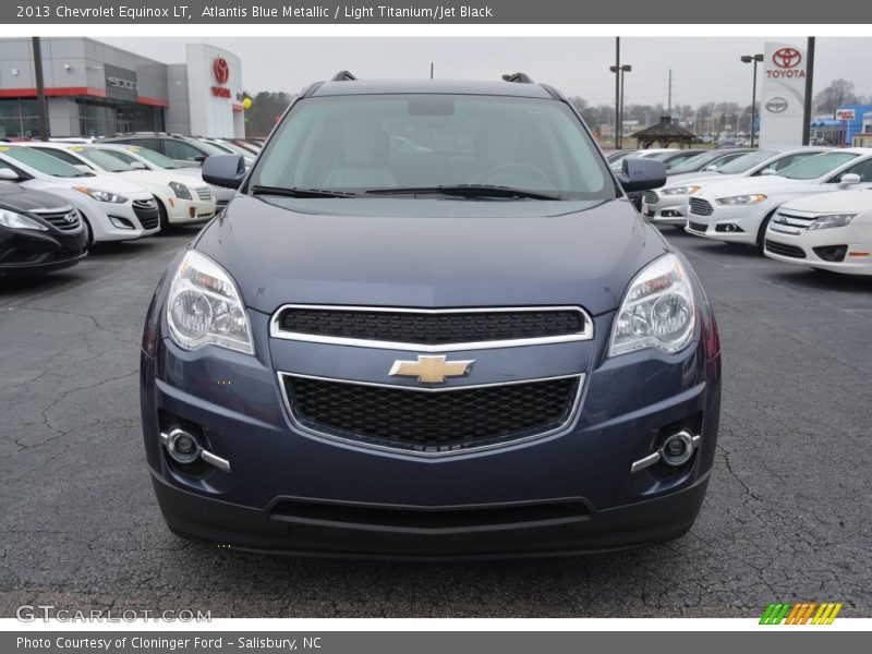 Atlantis Blue Metallic / Light Titanium/Jet Black 2013 Chevrolet Equinox LT