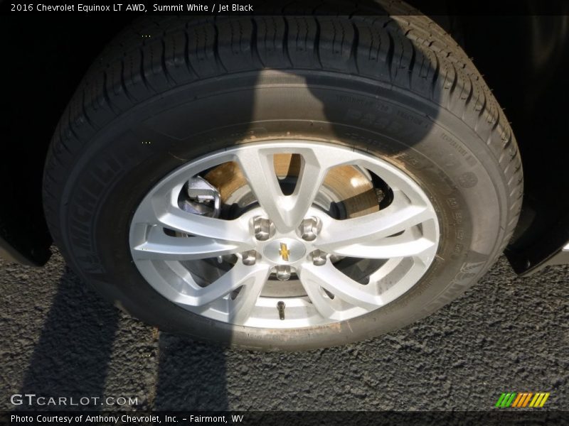 Summit White / Jet Black 2016 Chevrolet Equinox LT AWD