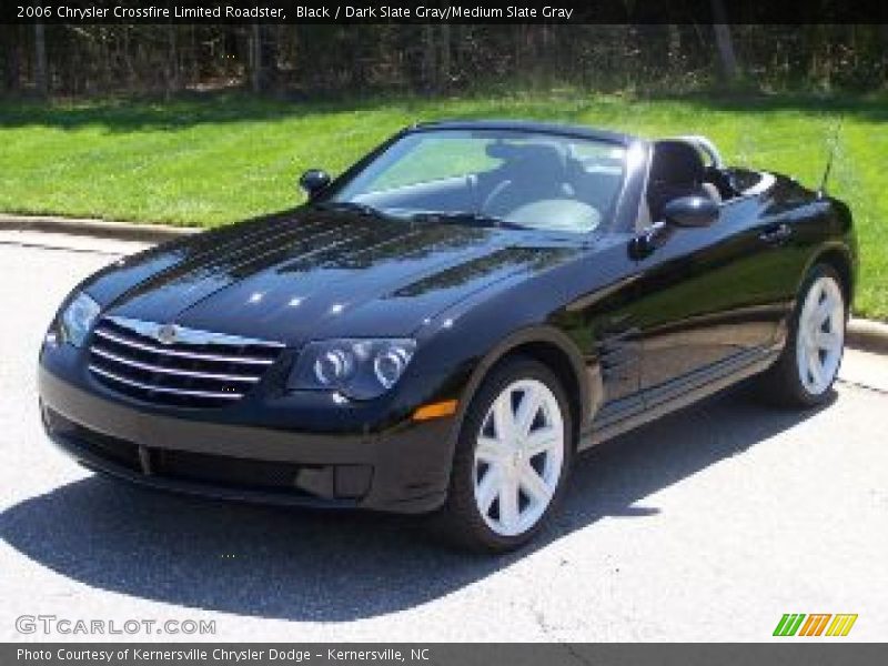 Black / Dark Slate Gray/Medium Slate Gray 2006 Chrysler Crossfire Limited Roadster