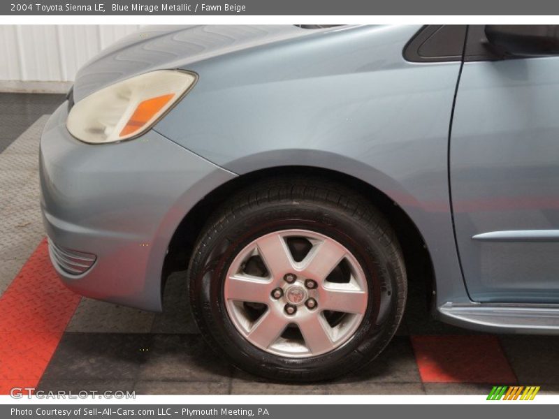 Blue Mirage Metallic / Fawn Beige 2004 Toyota Sienna LE