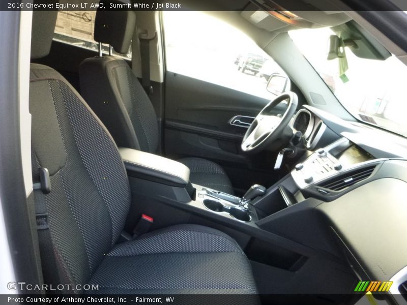 Summit White / Jet Black 2016 Chevrolet Equinox LT AWD