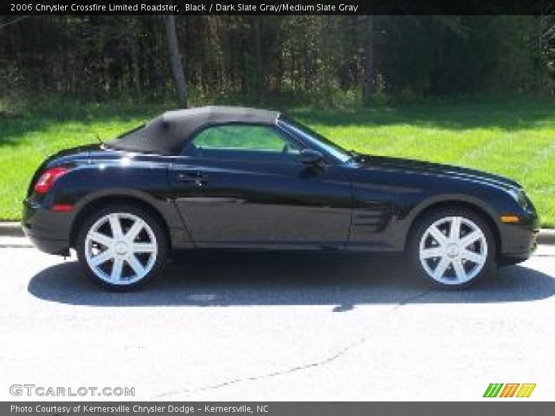 Black / Dark Slate Gray/Medium Slate Gray 2006 Chrysler Crossfire Limited Roadster