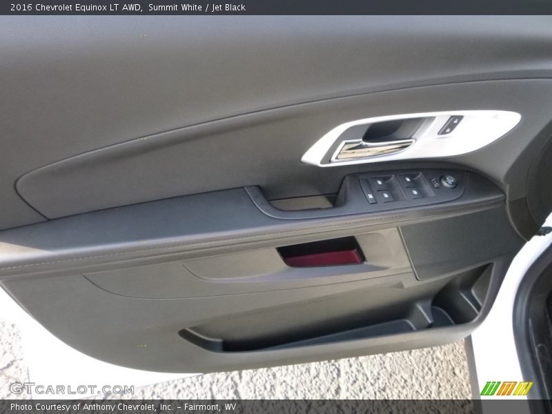 Summit White / Jet Black 2016 Chevrolet Equinox LT AWD