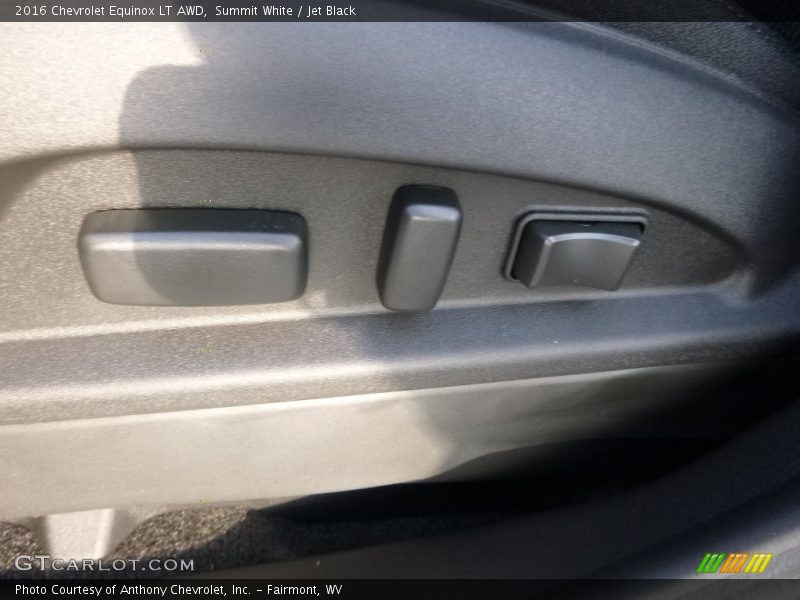 Summit White / Jet Black 2016 Chevrolet Equinox LT AWD