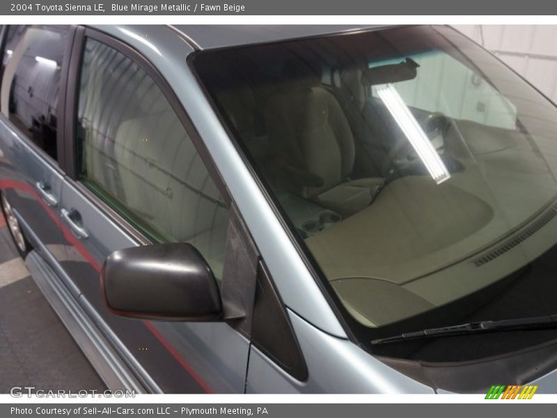 Blue Mirage Metallic / Fawn Beige 2004 Toyota Sienna LE