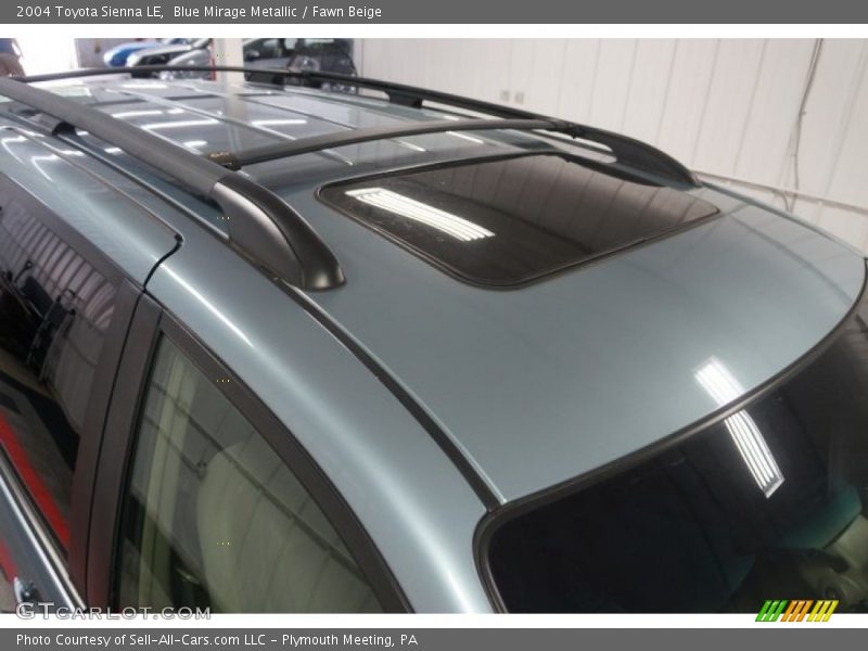 Blue Mirage Metallic / Fawn Beige 2004 Toyota Sienna LE