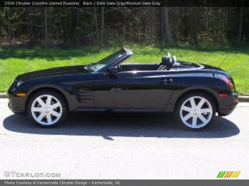 Black / Dark Slate Gray/Medium Slate Gray 2006 Chrysler Crossfire Limited Roadster