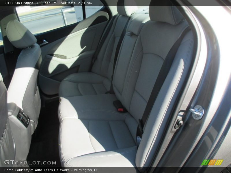 Titanium Silver Metallic / Gray 2013 Kia Optima EX