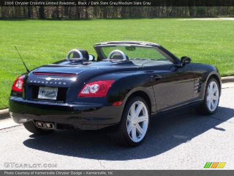 Black / Dark Slate Gray/Medium Slate Gray 2006 Chrysler Crossfire Limited Roadster
