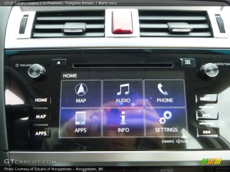Tungsten Metallic / Warm Ivory 2016 Subaru Legacy 2.5i Premium