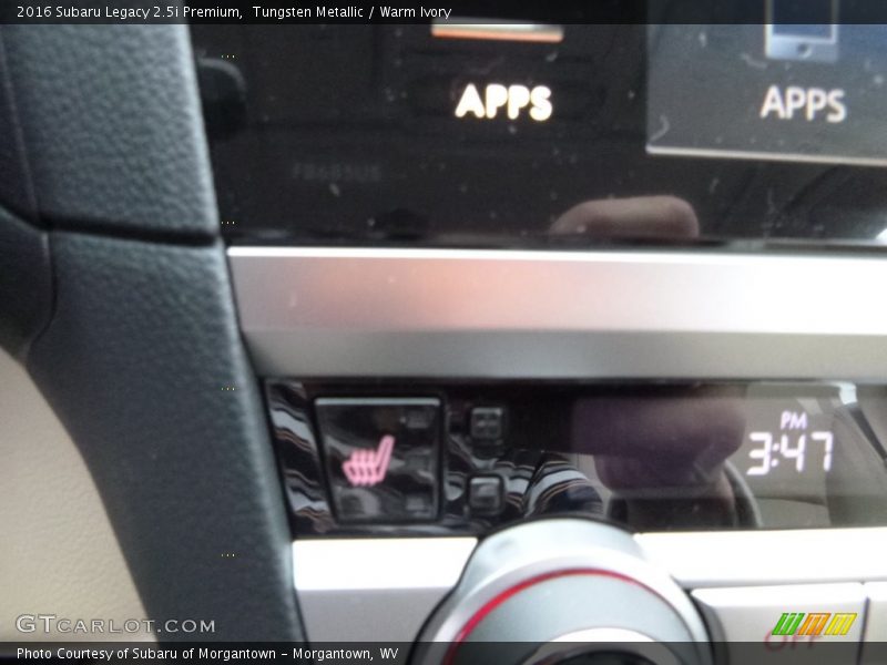 Tungsten Metallic / Warm Ivory 2016 Subaru Legacy 2.5i Premium