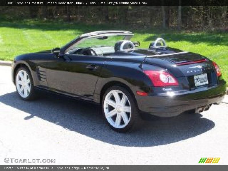 Black / Dark Slate Gray/Medium Slate Gray 2006 Chrysler Crossfire Limited Roadster