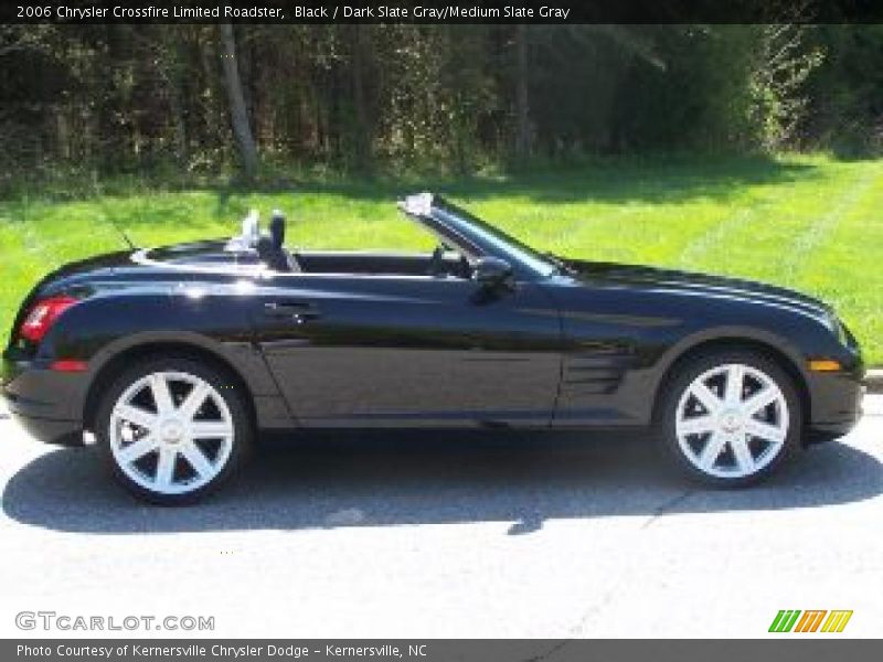 Black / Dark Slate Gray/Medium Slate Gray 2006 Chrysler Crossfire Limited Roadster