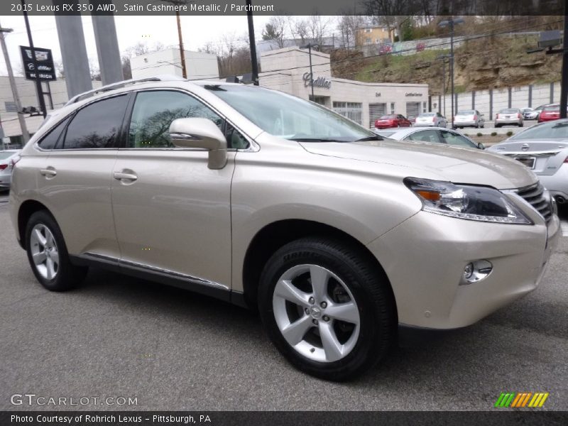 Front 3/4 View of 2015 RX 350 AWD
