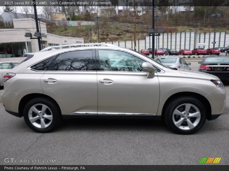 Satin Cashmere Metallic / Parchment 2015 Lexus RX 350 AWD