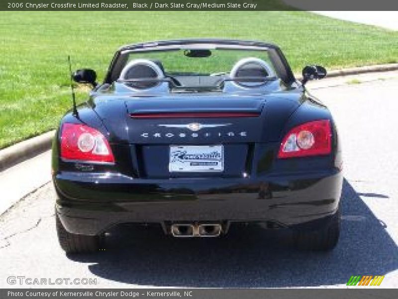 Black / Dark Slate Gray/Medium Slate Gray 2006 Chrysler Crossfire Limited Roadster