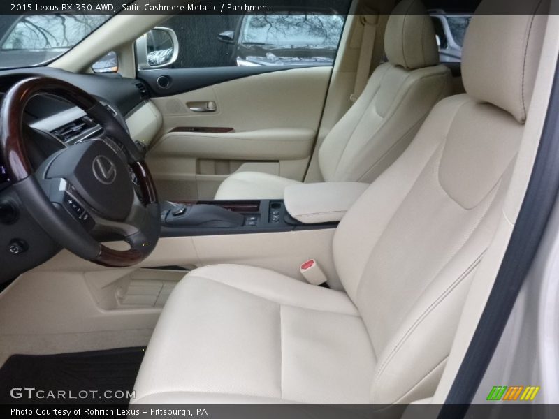 Satin Cashmere Metallic / Parchment 2015 Lexus RX 350 AWD