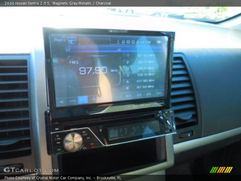 Magnetic Gray Metallic / Charcoal 2010 Nissan Sentra 2.0 S