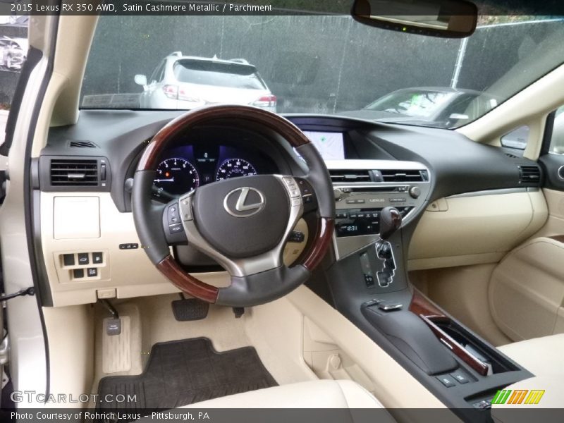  2015 RX 350 AWD Parchment Interior