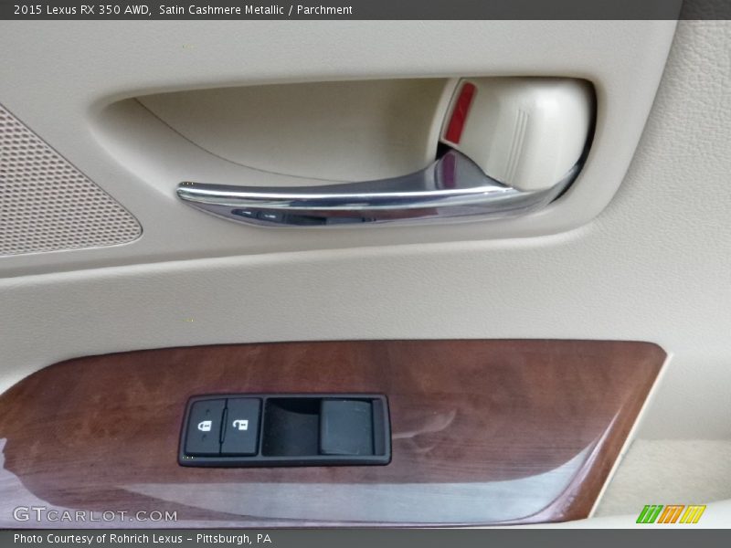 Satin Cashmere Metallic / Parchment 2015 Lexus RX 350 AWD