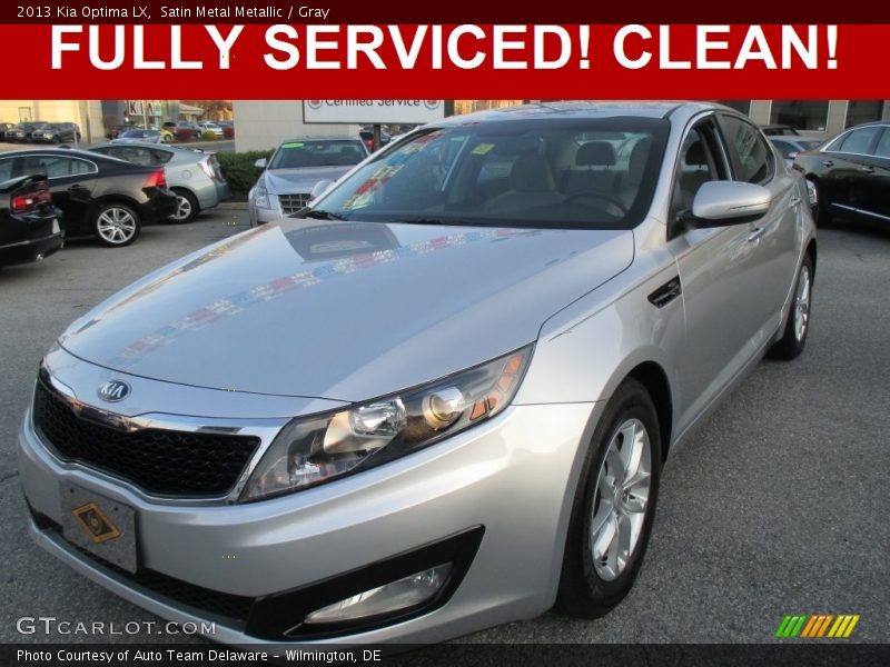 Satin Metal Metallic / Gray 2013 Kia Optima LX
