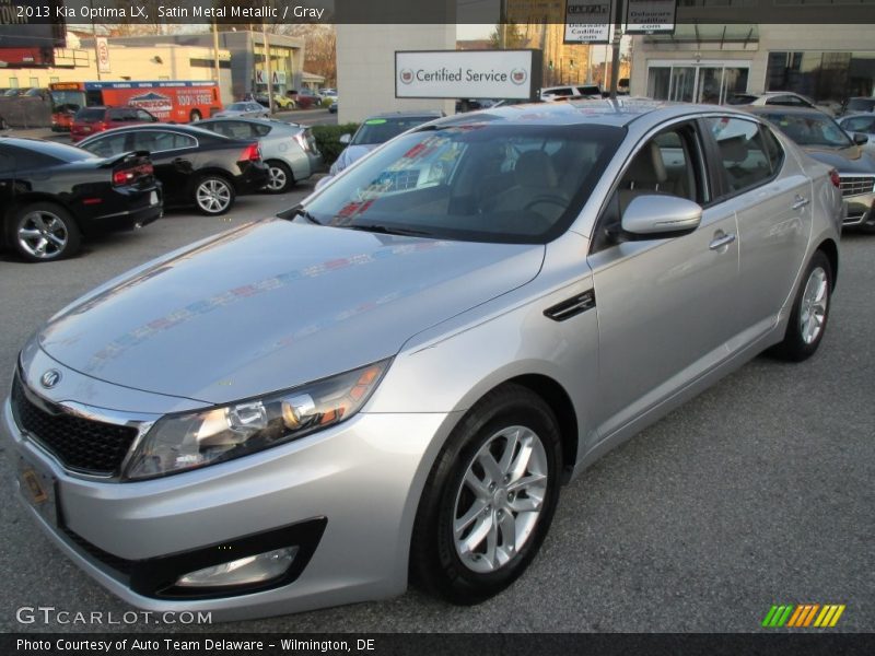 Satin Metal Metallic / Gray 2013 Kia Optima LX