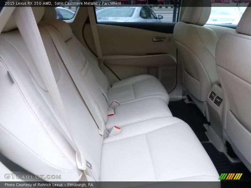 Satin Cashmere Metallic / Parchment 2015 Lexus RX 350 AWD