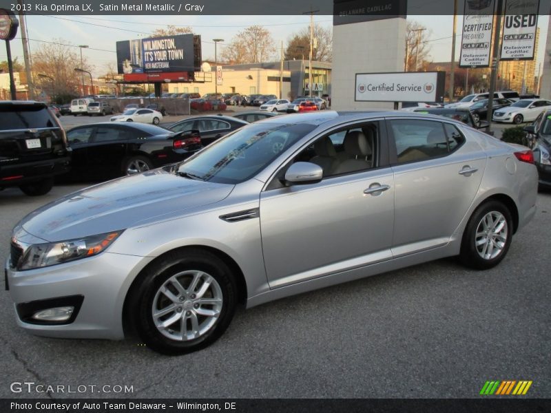 Satin Metal Metallic / Gray 2013 Kia Optima LX
